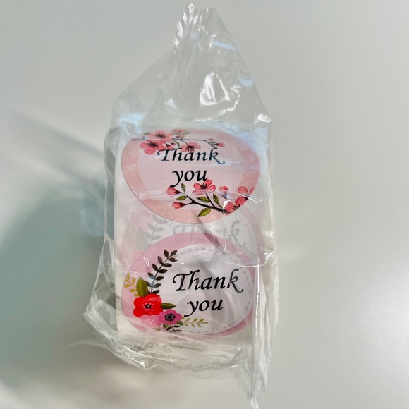 500 Thank You Stickers - Picture 2 of 4
